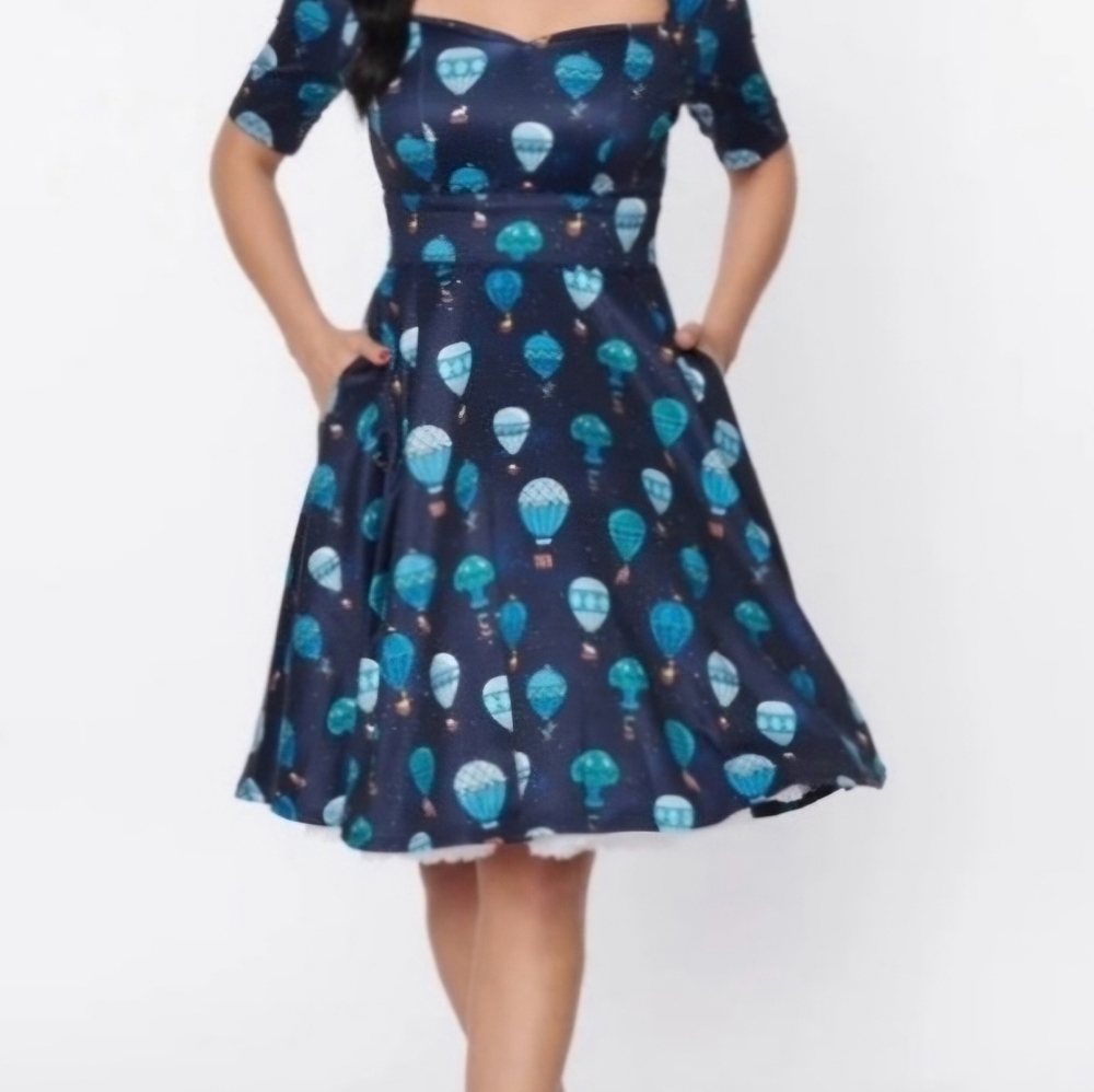 Unique Vintage Hot Air Baloon dress